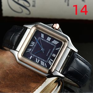 Tank Square Herrenuhr Luxusuhr Gold Quarzfunktion Designeruhr Montre De Luxe Uhren für Männer caijiamin Hochwertige WSSA-Armbanduhren von DHgate