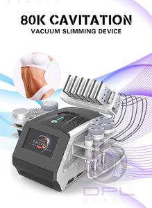 Hot Selling Vacuum Cavitation Machine 80kHz Ultrasonic Cavitation Body Slimming Device Face Lyft RF Laser Viktminskning