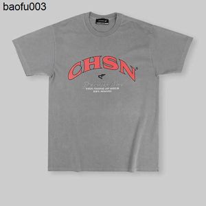 Men's T-shirts Men CHSN Loose Chosenfew Athletics Sports Gym T-shirt Summer Cotton Men Fitness Bodybuilding Workout Short Sleeves Tees Tops 5179