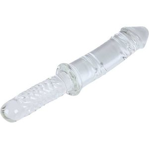 Factory Outlet Aptitan 11,4-tums stor transparent dildo Crystal Glass Happy Stick Kvinnlig leksak