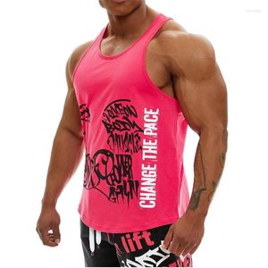 Herren-T-Shirts, Herren, Bodybuilding, Tanktops, Fitnessstudios, Workout, Fitness, Baumwolle, ärmelloses Hemd, Laufkleidung, Stringer, Unterhemd, männlich, Sommer, lässig