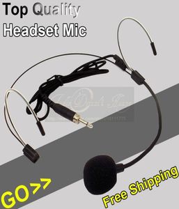 Złącze złącza do śruby 35 mm Zestaw słuchawkowy Przewodnik mikrofon podwójny haczyk podwójny do ucha dla FM Wireless Karaoke Mike9814345