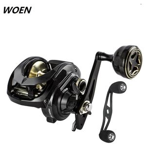 WOEN Luya baitcast reel Carbon fiber body SW300 Boat fishing Fishing reel 15 kg brake force Fishing tackle