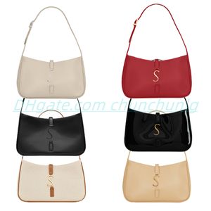 bolsas de mão de luxo bolsas de ombro de couro genuíno bolsa para as axilas letras da moda bolsa feminina bolsas de grife com aba