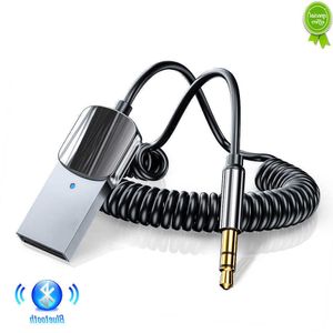 Car New Bluetooth Aux Adapter USB To 3.5mm Jack Car Audio Aux Bluetooth 5.0 Handsfree Kit for Car Receiver BT Transmitter