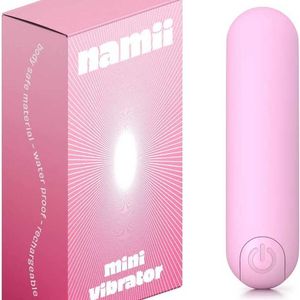 Fabrikverkauf Namii Mini Wasserdichter Kugelvibrator Modi wiederaufladbar tragbar Reisen Persönlicher Lippenstift Nippel Klitoris G-Punkt-Massagegerät Sexspielzeug für Erwachsene | Schwarz