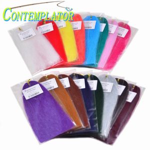 Fishing Accessories 8colors pack Silky EP Fiber Fluffy Synthetic Fly Tying Fibers Soft Material For Parachute Posts Emerger Shucks Trout Flies 230520