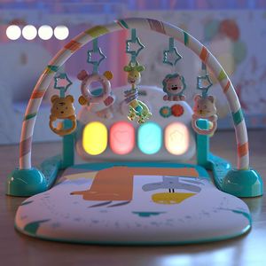 Crib toys ringing bell pedal piano rack fitness frame newborn baby music children puzzle and early education toys for three months plastic materilal BA034 E23