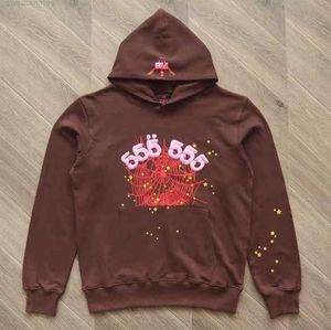 Felpe con cappuccio da uomo Felpe Puff Print Sp5der Young Thug 555555 Felpa con cappuccio Angel Uomo Donna Tessuto pesante di alta qualità Spider Web Design traspirante 602ess