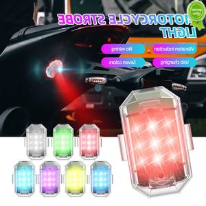 Araba Yeni Kablosuz Uzaktan Kumanda LED STROBE LIGE Motosiklet Araç Bisiklet Scooter Anti-Colision UYARI LAMBA Flaş Göstergesi Su Geçirmez