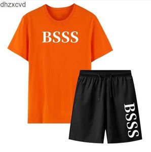 Man Women's Designers Ubrania męskie dresy 2023 marki mody Summer Casual Sports T-shirt Suit Play Running Outdoor krótkie spodnie z krótkim rękawem O21X