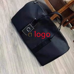 All-match Black Travel Bag Yoga Fitness Bag Women's Shoulder Handbag Large Capacity Travel Bags Men's Classic