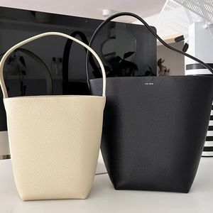 Womens 3size the Row Park Tote Bag Luxurys Handbag Designer Shoulder Bucket Travel Bags Mens Vintage Wallet Leather Shopping Bags Crossbody Summer Beach Clutch Bag