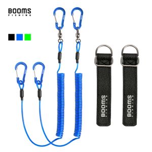 Accessori da pesca Booms T02RB1 Rod Tether Boat Kayak Paddle 2M Cordino elastico per impieghi gravosi per attrezzi Cinghia per canne 4 pezzi Set 230520