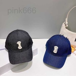 Ball Caps Designer-Baseballkappe aus gewaschenem Denimstoff mit Arc de Triomphe-Stickerei