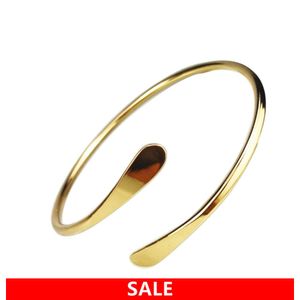 Bangles 10 PCS Altın Boş Pirinç Bangles Düz Oval Yığınlama Ayarlanabilir Açık Kuff Bilezikler Toptan