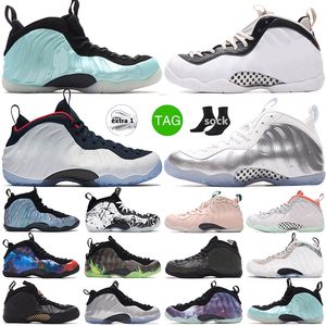 basketball shoes penny hardaway Anthracite Chrome White Galaxy Island Green Pure Platinum Silver White mens trainers outdoor sneakers f 67aR#