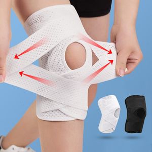 Protective Gear 1 sports knee protector women's pressure elastic knee protector arthritis joint protector fitness equipment volleyball stand protector 230520