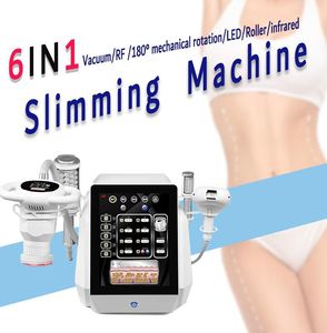 Bästa effektiva fettborttagningsmaskin Ansikt Lyftning av huden åtdragningsmaskin Vakuumpuls massage Roller Slimming RF Skinvård CE godkänd