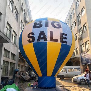 Günstige aufblasbare Bodenballonwerbung aufblasbare Ballon -Werbe Ballon mit und Banner