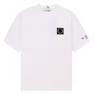 メンズ最高品質Tシャツ40周年記念版デザイナーMassimo Ostiカジュアル夏の通気性服の男性服ティーホリデーレディースカジュアルTシャツ