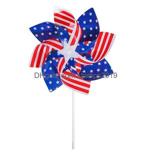 Outras festa festivas abastecem a bandeira americana Patriótico pinzheels 4º de JY Independence Day Stars e Stripes Kids Gifts Garden Y DHT3Y