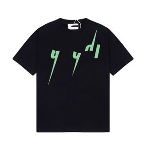 2023 RHUDE MENSTシャツ高品質のテスデザイナーカジュアルファッション半袖ヨーロッパアメリカ女性丸い首Tシャツ003