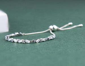 925 Sterling Silber Adjusted Glacial Beauty Schiebearmband, passend für europäische Pandora-Armbänder, Charms und Beads5756527