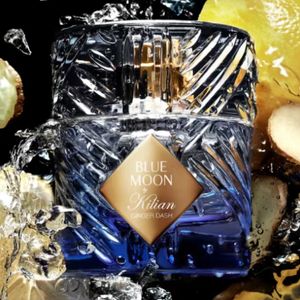 kilian blue moon ginger dash 50ML 1.7FL.OZ Lady Perfume Spray SPEDIZIONE VELOCE DI ALTA QUALITÀ