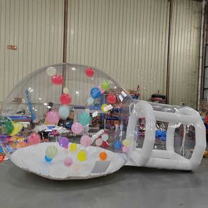 Casa de bolhas infláveis de frete grátis de alta qualidade 3m/4m/5m tenda de bolhas ao ar livre para camping tenda de árvores de bolhas de PVC/tenda de igloo