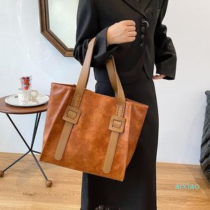 Designer-Evening Bags 2023 Soft Leather Laptop Bag Simple Handbags Women Shoulder Casual Big Tote Vintage Ladies Office