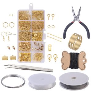 Other Jewelry Making Supplies Kit Jewelry Repair Tools with Accessories Jewelry Pliers Findings and Beading Wires for Adults