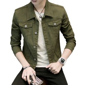 Men Jackets Jaqueta de jeans de moda masculina Slim Fit