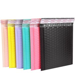 Bubble Mailers Storage Bags Pink Poly Mailer Self Seal Padded Envelopes Gift Black blue Packaging Envelope For Book