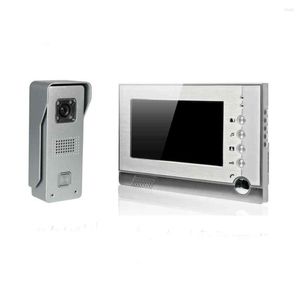 Video Door Phones High Quality Access Control System Wired Doorbell Intercom Phone With Po Memory