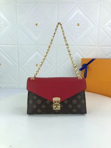 Moda tasarımcıları kadın çanta omuz çantaları lüks lady crossbody highs kaliteli klasik çiçek mektup deri mesleger cüzdan zincirleri marelle totes 41200