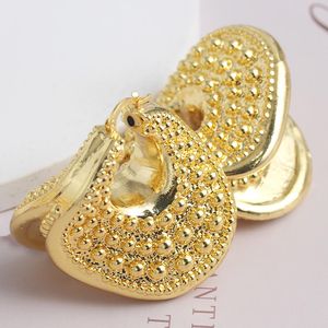 Huggie Hoop Earrings Copper African For Women Girls Earrings Jewelry Unique Dubai Drop Earrings For Women Statement Earring Female