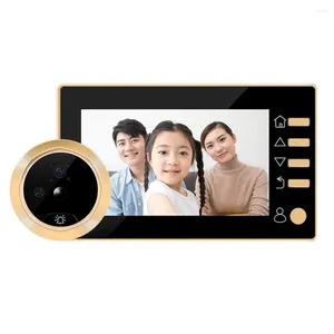 Video Door Phones Home Smart Peephole Doorbell Anti-Theft With Electronic Can Be Used In Family Apartments Villas And Els