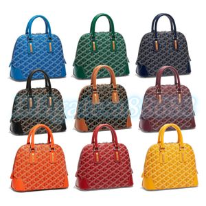 Moda Mini Goya Shell Tote Bag Luxo com Alça Superior Vendome Bolsa de Couro Feminina Mens Designer Bolsas Carteiras com Alça de Ombro Sacos de Ginásio Crossbody Sacos