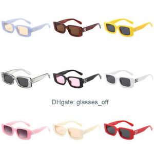 Güneş gözlüğü lüks moda kapalı beyaz çerçeveler stil kare erkekler kadınlar güneş gözlük oku gözlük trendi güneş gözlükleri parlak sporlar4by akt2