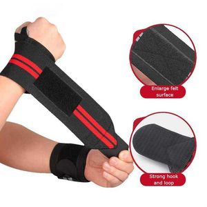 Wrist Support Adjustable male female elastic wristband and athlete weightlifting wrist strap holder 1 piece P230523