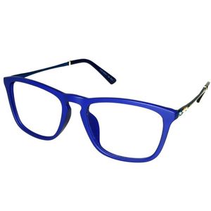 Óculos de sol Readings retro Reading Glasses retangular Blu Metal Frame óculos ópticos para homens Mulheres Ultralight 1 1.5 2 2,5 3 3.5 4SungLASSES