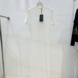 FF Lace Dress Luxury Hot Summer Dresses Corset midja ihålig design Sexig mode Maxiskit Womens Designerkläder