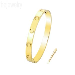 Love designer bracciale con polsino con diamanti classico ghiacciato da donna decoro in cristallo tinta unita homme delicati gioielli placcati oro bracciali moda ZB061 E23