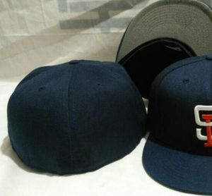 2023男子サンディエゴ野球フィットキャップNY LA SOX SD LETTER GORRAS for Men Fashion Hip Hop Bone HAT Summer Sun Casquette Snapback A1