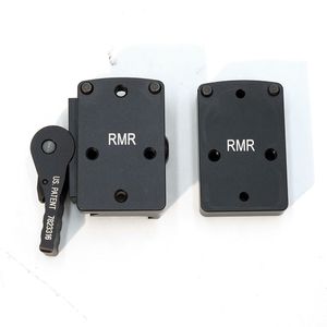 RMR QD-Halterung mit Riser-Platte für RMR Mini Red Dot Sight Auto Lock Fit 20 mm Weaver Picatinny-Schiene auf Lager