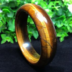 Bangle äkta jourseige gula blå tigerögon natursten armband tur för kvinnor armband rika onda sprit energy smycken