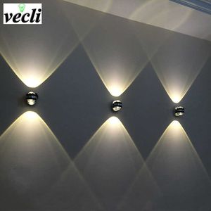 Wandleuchten Up Down LED Wandleuchte Moderne Innen Hotel Decora Wandleuchte Wohnzimmer Schlafzimmer Nachttisch TV Hintergrund Ganglichter LED-Beleuchtung G230523