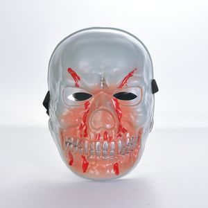 Partymasken Halloween Geistergesicht Blutiger Horror-Schädel-Maske Kiss MeV Word Cos Dress Up Vollgesichtsmaske für Erwachsene 230523