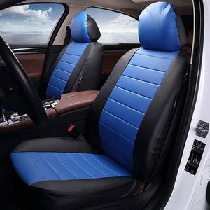 Car Seat Covers Luxury PU Leather Auto Automotive Universal Protection Cover Fit Most Cars Four Season InteriorCar